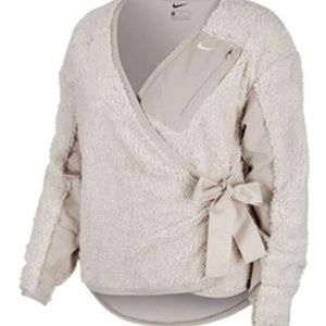 Nike wrap sweatshirt